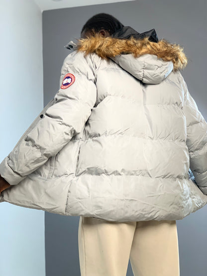 The Canada Goose Şişme Gri Mont